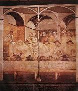 Ambrogio Lorenzetti The Oath of St Louis of Toulouse Spain oil painting artist